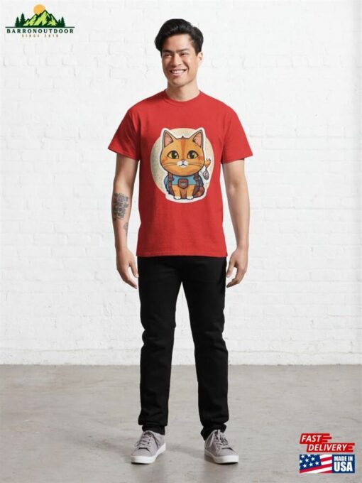 Cute Cat Design Delights Playful Kittens Bring Joy To Your Wardrobe Classic T-Shirt Unisex