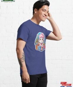 Cute Cat With Presents Classic T-Shirt 3 Cute Cat With Presents Classic T Shirt 4