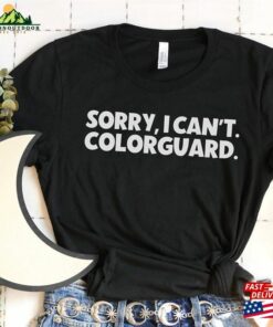 Cute Colorguard Shirt Retro Color Guard Team Tshirt Matching Squad Shirts Hoodie T-Shirt