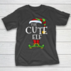 Cute Elf Family Matching Christmas Group Funny Gift Pajama T-Shirt