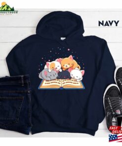 Cute Kawaii Cats Reading T-Shirt For Readers And Book Lovers Taylor's Albums As Books Sweatshirt Gift Her Rock Pop Music Lover Hoodie 2 Cute Kawaii Cats Reading T Shirt For Readers And Book Lovers Taylors Albums As Books Sweatshirt Gift Her Rock Pop Music Lover Hoodie 3