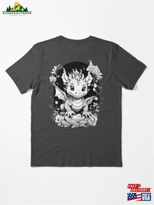 Cute Mythical Baby Dragon Essential T-Shirt Classic Unisex