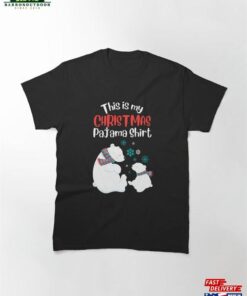 Cute Polar Bear Christmas Happy Holidays Gifts Classic T-Shirt Hoodie