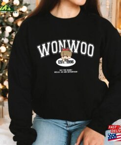 Cute Seventeen Members Chibi Sweatshirt World Tour 2022 Be The Sun Shirt Hoodie Unisex