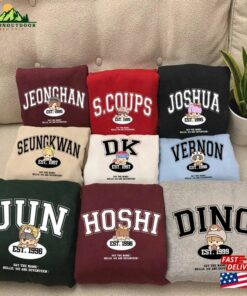 Cute Seventeen Members Chibi Sweatshirt World Tour 2022 Be The Sun Shirt Hoodie Unisex