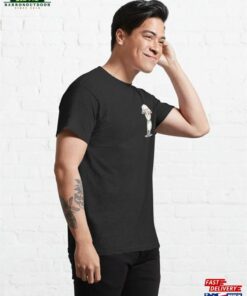 Cute Standing Lamb Design Classic T Shirt 4