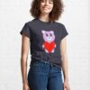 Cute Teddy Holding Heart Classic T-Shirt Unisex