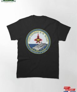 Cvn 77 T-Shirtuss George H W Bush (Cvn 77) Classic T-Shirt