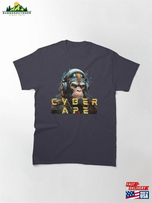 Cyberpunk Ape Classic T-Shirt Hoodie Unisex