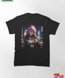 Cyberpunk Waifu Sakura Classic Hoodie
