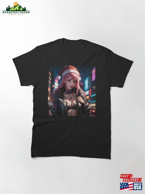 Cyberpunk Waifu Sakura Classic Hoodie