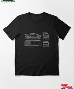 Cybertruck Dimensions Essential T-Shirt Sweatshirt Unisex