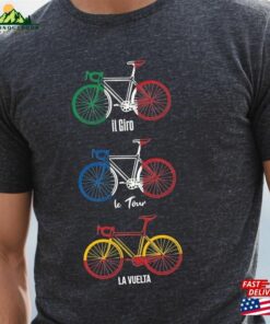 Cycling Gift Shirt Grand Tour T-Shirt Classic Cycling Gift Shirt Grand Tour T-Shirt Classic