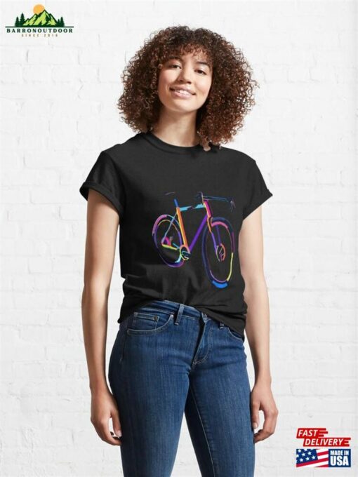 Cycling Road And Fixed Neon T Shirt Classic T-Shirt