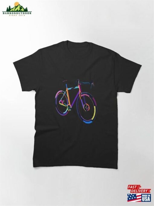 Cycling Road And Fixed Neon T Shirt Classic T-Shirt