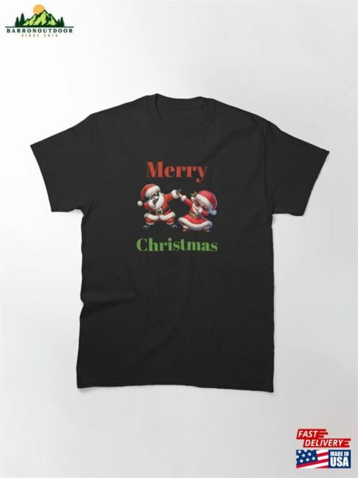 Dabbing Santa Gifts For Christmas Classic T-Shirt Hoodie