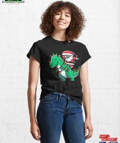 Dabbing Santa Riding Dinosaur T Rex Christmas Funny Xmas Dab Dino Lovers Family Pajamas Party Costume Kids Boys Classic T-Shirt Hoodie Dabbing Santa Riding Dinosaur T Rex Christmas Funny Xmas Dab Dino Lovers Family Pajamas Party Costume Kids Boys Classic T-Shirt Hoodie