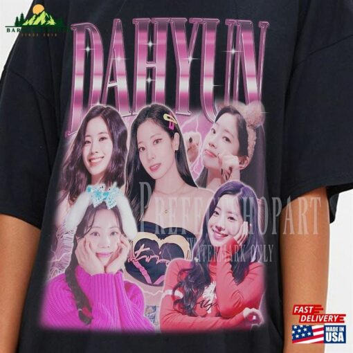 Dahyun Twice Vintage Shirt Kim Da Hyun Homage T-Shirt Unisex