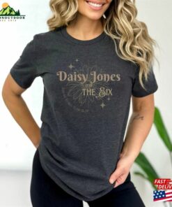 Daisy Jones And The Six Women's Jersey Short Sleeve Tee Vintage Concert Aurora World Tour 78 Classic T-Shirt 2 Daisy Jones And The Six Womens Jersey Short Sleeve Tee Vintage Concert Aurora World Tour 78 Classic T Shirt 3