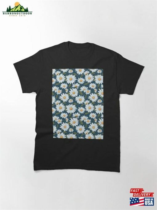 Daisy Pattern Classic T-Shirt Hoodie Unisex