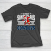 Dallas Cowboys Even Santa Claus Cheers For Christmas NFL T-Shirt