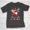 Dallas Cowboys Funny Santa Claus Dabbing Christmas 2020 NFL T-Shirt