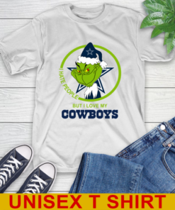 Dallas Cowboys NFL Christmas Grinch I Hate People But I Love My Favorite Football Team T-Shirt Dallas Cowboys NFL Christmas Grinch I Hate People But I Love My Favorite Football Team T-Shirt