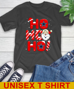 Dallas Cowboys NFL Football Ho Ho Ho Santa Claus Merry Christmas Shirt T-Shirt
