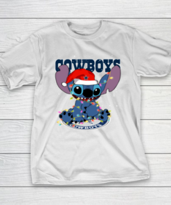 Dallas Cowboys NFL Football noel stitch Christmas T-Shirt Dallas Cowboys NFL Football noel stitch Christmas T-Shirt