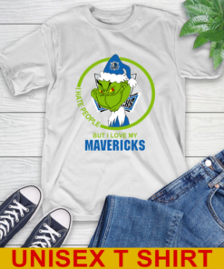 Dallas Mavericks NBA Christmas Grinch I Hate People But I Love My Favorite Basketball Team T-Shirt Dallas Mavericks NBA Christmas Grinch I Hate People But I Love My Favorite Basketball Team T-Shirt
