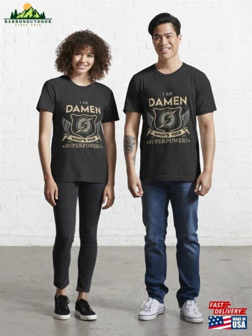 Damen Name Superpower Essential T-Shirt Unisex Hoodie