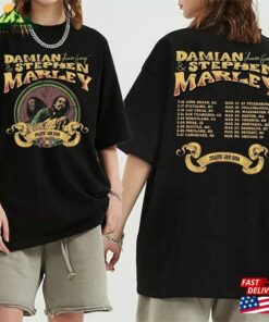 Damian + Stephen Marley Traffic Jam Tour 2024 Shirt Fan Concert Unisex T-Shirt