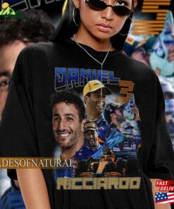 Dan!El Ricciardo Racing T-Shirt World Tour 2023 Vintage Shirt Classic