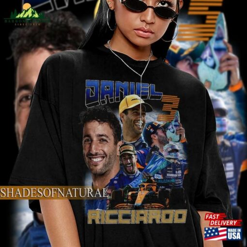 Dan!El Ricciardo Racing T-Shirt World Tour 2023 Vintage Shirt Classic