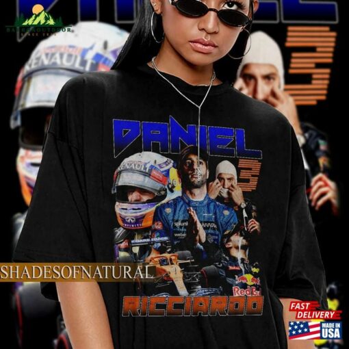 Dan!El Ricciardo Racing T-Shirt World Tour 2023 Vintage Shirt Sweatshirt