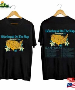 Dan And Shay Tour Heartbreak On The Map 2024 Shirt Band Summer T Shirt Hoodie 3