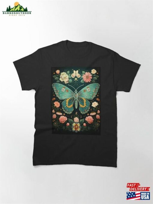 Dancing Butterfly Colors_2 Classic T-Shirt Sweatshirt