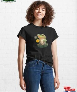 Dandelion Frog Cute Sticker Classic T-Shirt Sweatshirt