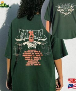 Danzig 2023 Tour Shirt Band Fan Concert Unisex Classic