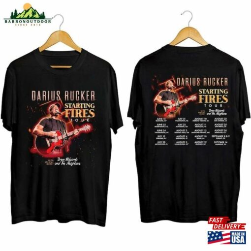 Darius Rucker Tshirt Tour 2023 Shirt Unisex T-Shirt