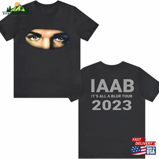 Dark Lane Demo Tapes Album Cover Eyes T-Shirt Drake It’s All A Blur Tour 2023 Iaab Concert Merch For Unisex Hoodie