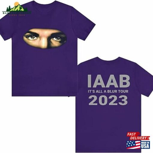 Dark Lane Demo Tapes Album Cover Eyes T-Shirt Drake It’s All A Blur Tour 2023 Iaab Concert Merch For Unisex Hoodie