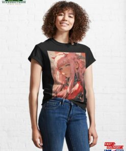 Darling In The Franxx Christmas Gift Spring Embrace Zero Two’s Anime Radiance Girl Waifu Classic T-Shirt