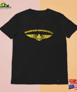 Dashboard Confessional Band Black Tee Shirt Clothing Size S 4Xl Classic Unisex