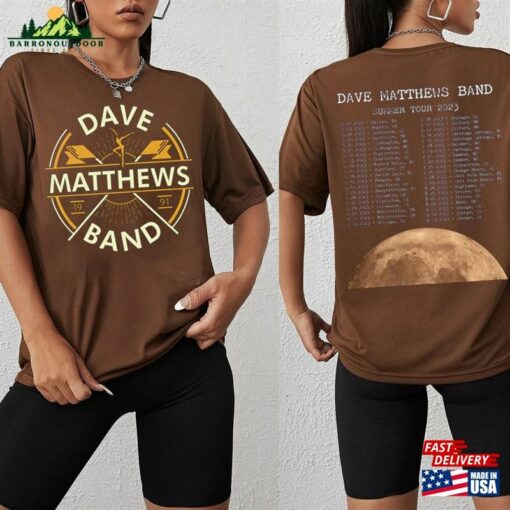 Dave Matthews Band 2023 Tour T-Shirt Dmb Shirt Concert Hoodie Classic