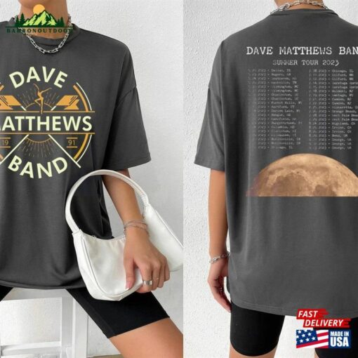 Dave Matthews Band 2023 Tour T-Shirt Dmb Shirt Concert Hoodie Classic