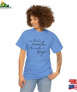 Dave Matthews Band Grace Is Gone One Drink To Remember Unisex Heavy Cotton Tee Classic 3