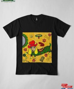 Dave The Dachshund Premium T-Shirt Unisex 3 Dave The Dachshund Premium T Shirt Unisex 4