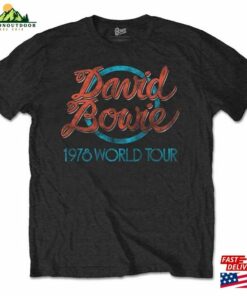 David Bowie 1978 World Tour Official Tee T-Shirt Classic