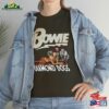 David Bowie Diamond Dogs Album Cover T-Shirt All Sizes S 5Xl Hard Rock Vintage Unisex Heavy Cotton Tee Hoodie Sweatshirt